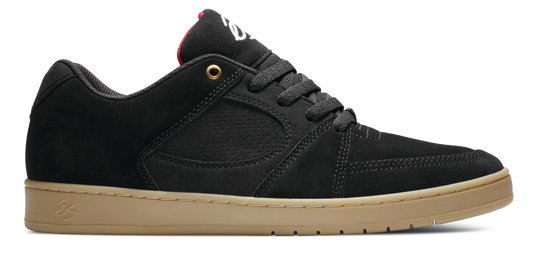 accel slim - skate shoes - black/gum - esskateboarding
