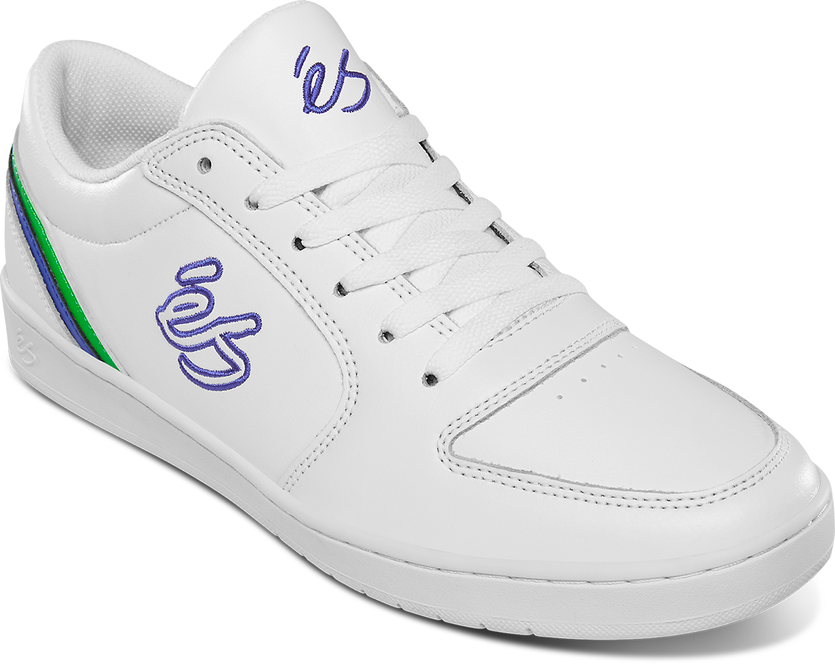 Shop éS Eos Shoes (white blue green) online | skatedeluxe