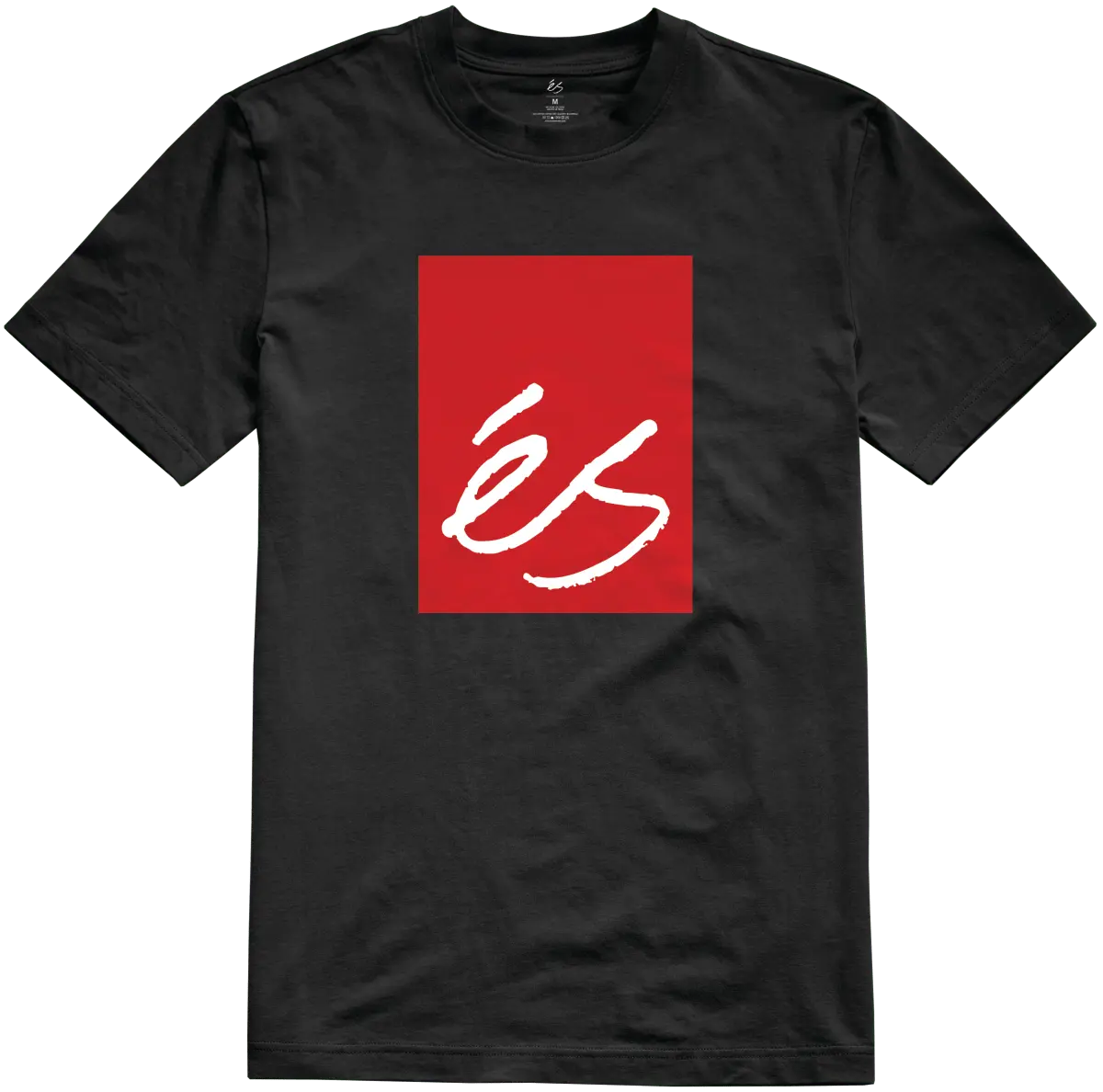 Main Block Tee black - t-shirt | éS skateboarding S/S Basic T-Shirt Es Footwear Sneakers Skate Style OG Premium