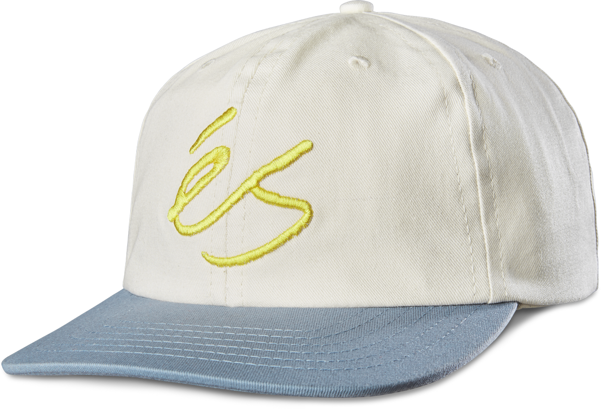 SCRIPT 6 PANEL SNAPBACK HAT