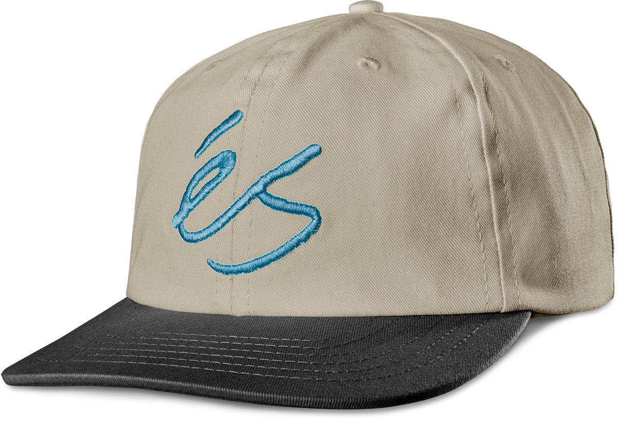 SCRIPT 6 PANEL SNAPBACK HAT