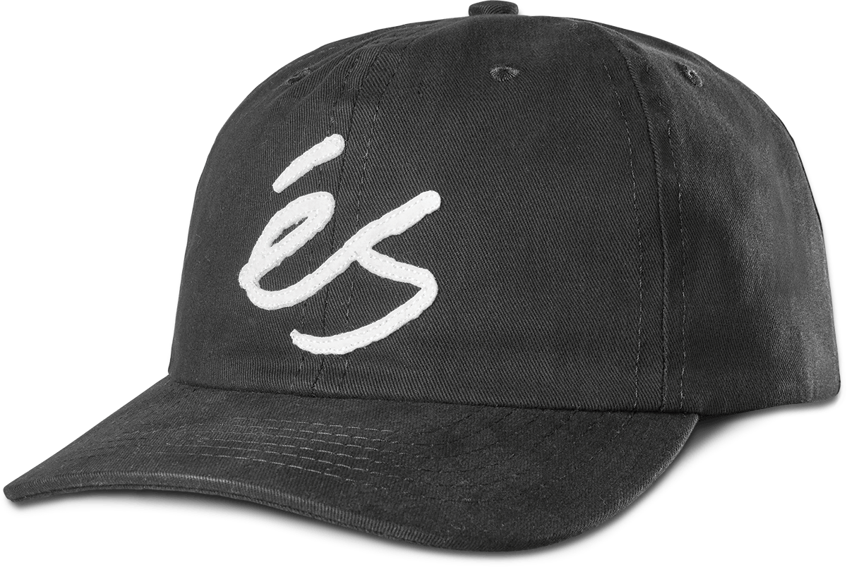Script Applique Snapback Hat black - hats | éS skateboarding – éS