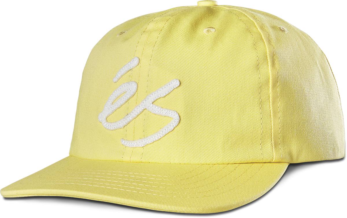 SCRIPT APPLIQUE SNAPBACK HAT