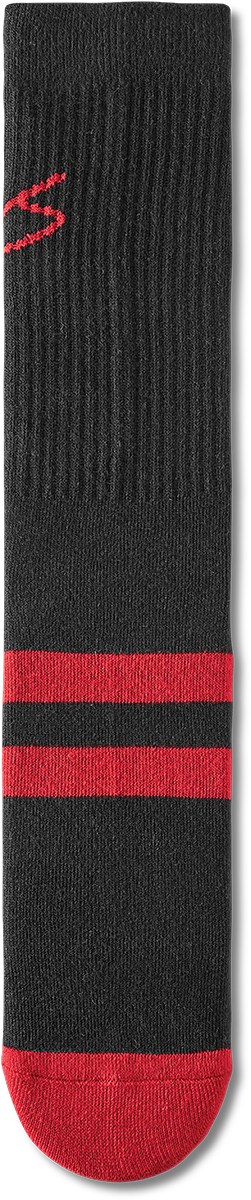 SCRIPT STRIPE CREW SOCK