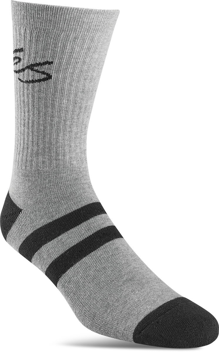 SCRIPT STRIPE CREW SOCK